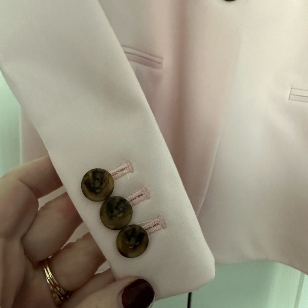 J. Crew Women's Light Pink Blazer - Picture 4 of 8